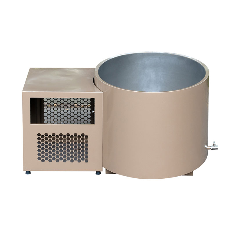 الشمبانيا الذهب كامل 304 الفولاذ المقاوم للصدأ حوض الغطس البارد الشمبانيا الذهب كامل 304 الفولاذ المقاوم للصدأ حوض الغطس البارد