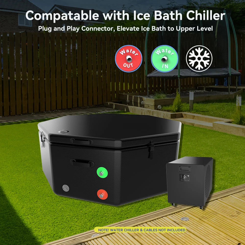 Octagon Ice Plunge Pod For Cold Therapy