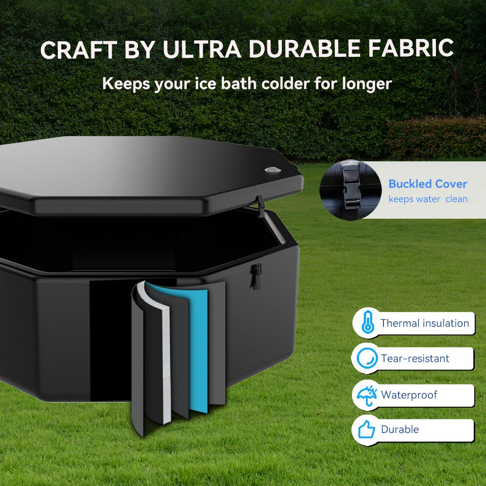 Octagon Ice Plunge Pod For Cold Therapy