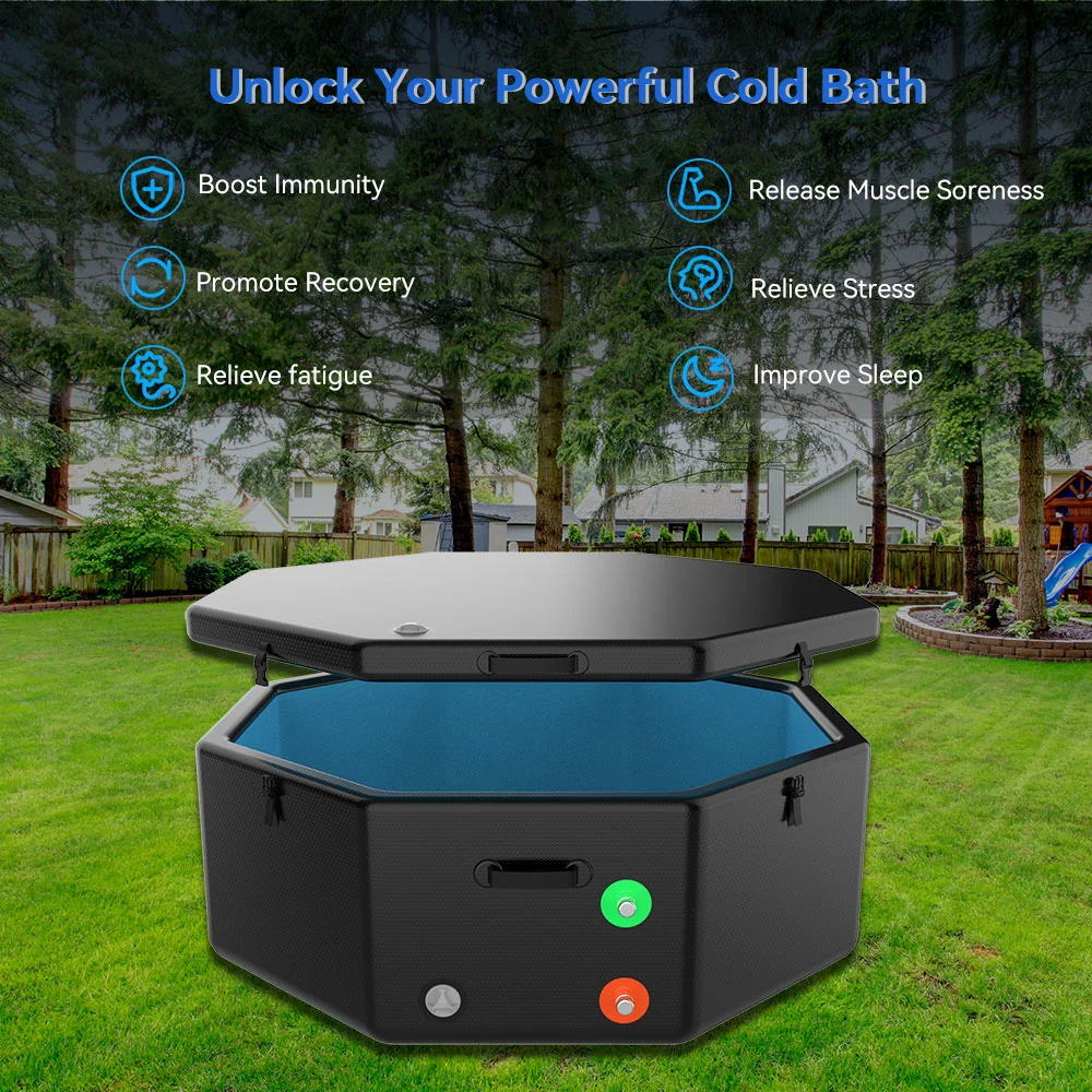 Octagon Ice Plunge Pod For Cold Therapy