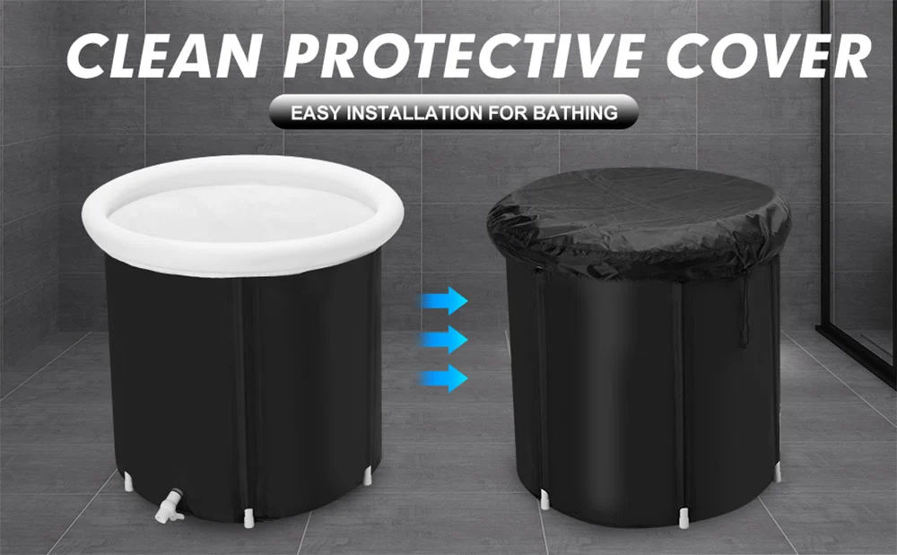 Portable Ice Plunge Tub Compatible With Chiller