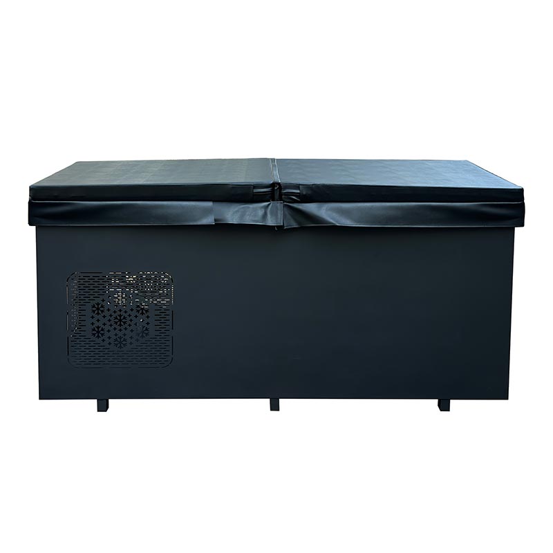 حوض كبير من خشب الأرز الأحمر البارد مصنوع من الفولاذ المقاوم للصدأ 304